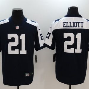 Nike Stitched Dallas Cowboys Elliott Jersey